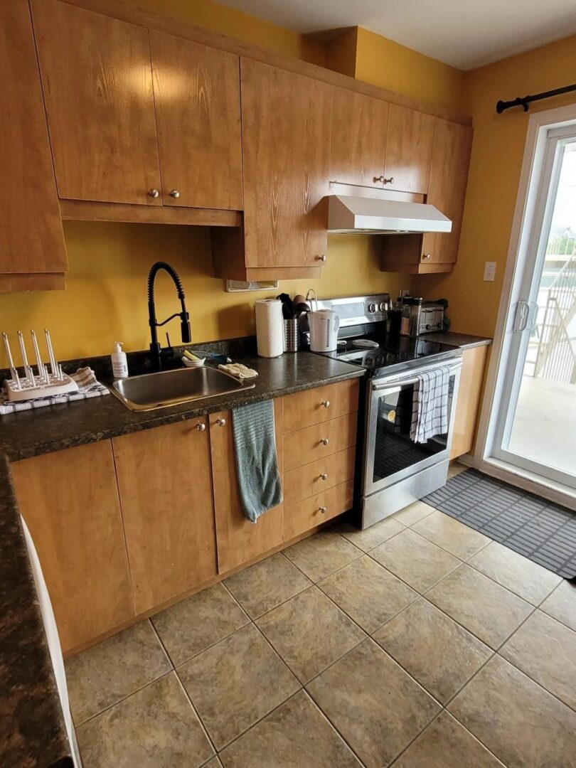 Vintage wooden kitchen